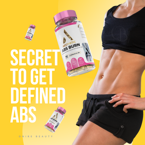 Aesthetic Abs Burn-Abdominales de acero-Cero grasa abdominal-Figura Aesthetic