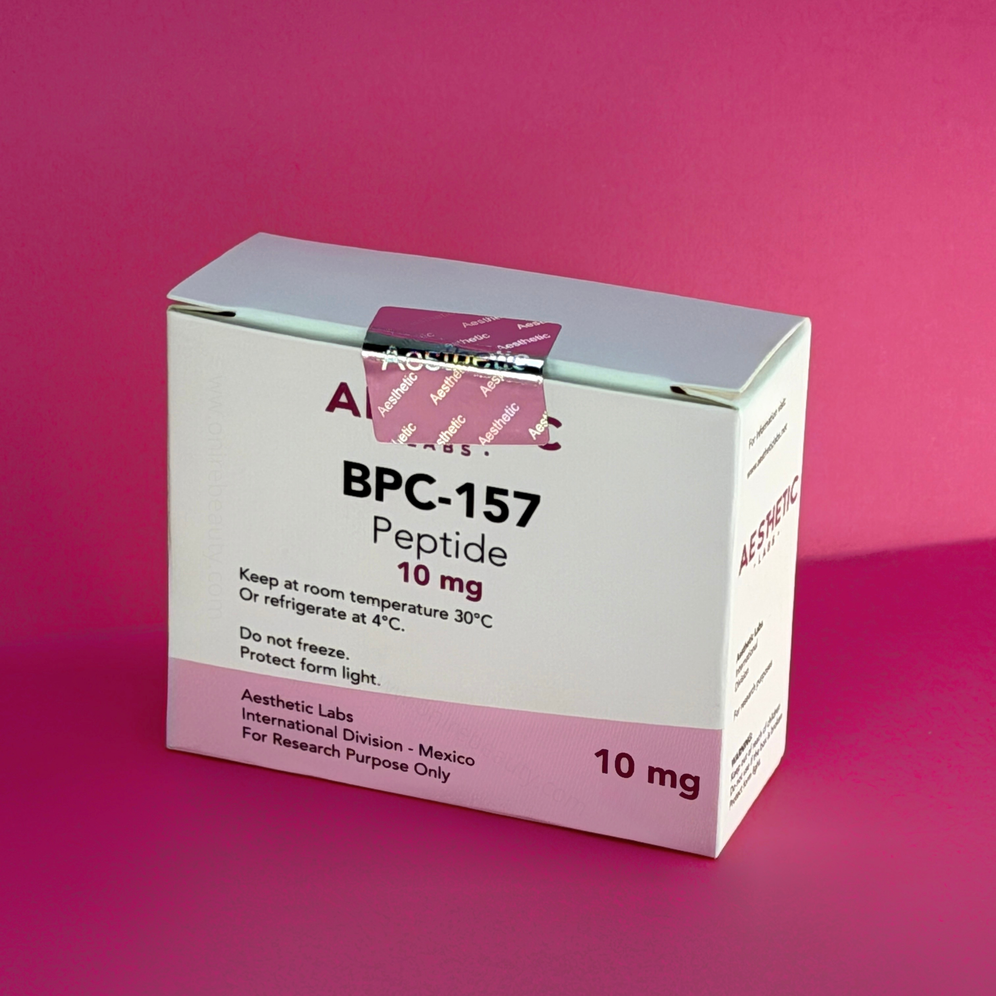 Peptido Premium Aesthetic BPC-157 Alta Pureza 99.9%