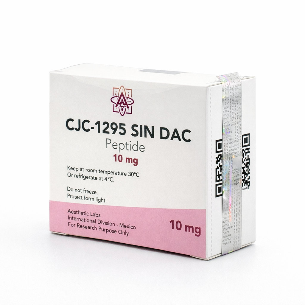 CJC-1295 sin DAC 10 mg 99% pureza péptido para rejuvenecimiento celular y estimulación natural de hormona de crecimiento