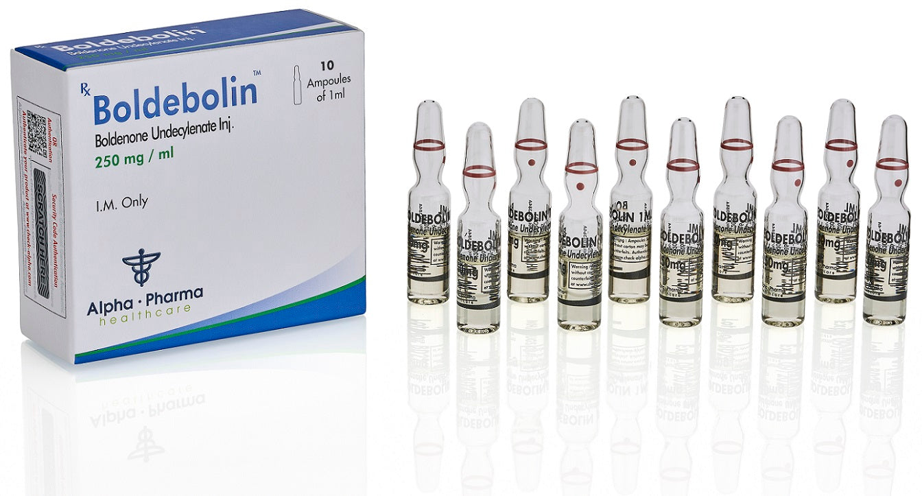 Boldebolin 250 mg Alpha Pharma Healthcare