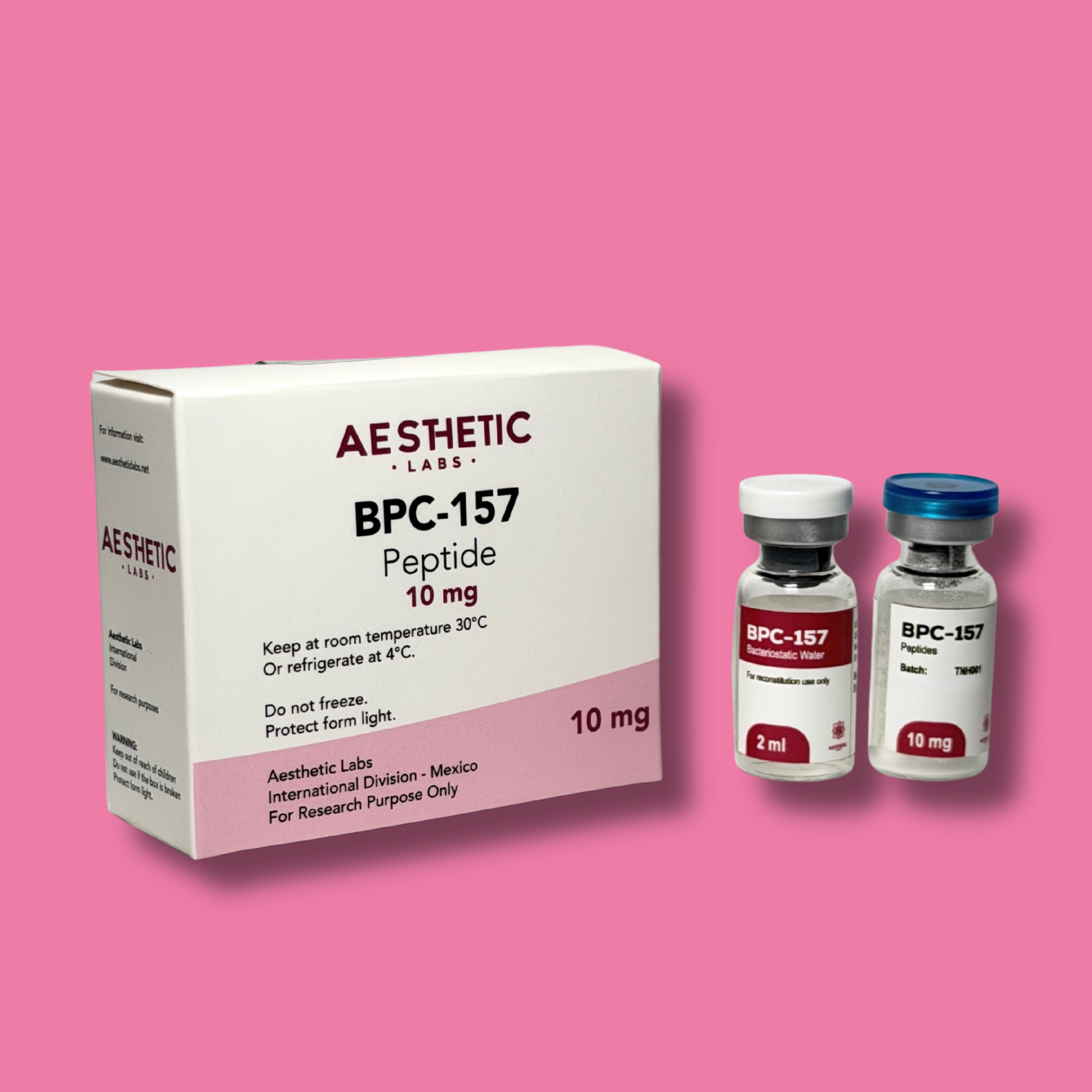 Peptido Premium Aesthetic BPC-157 Alta Pureza 99.9%