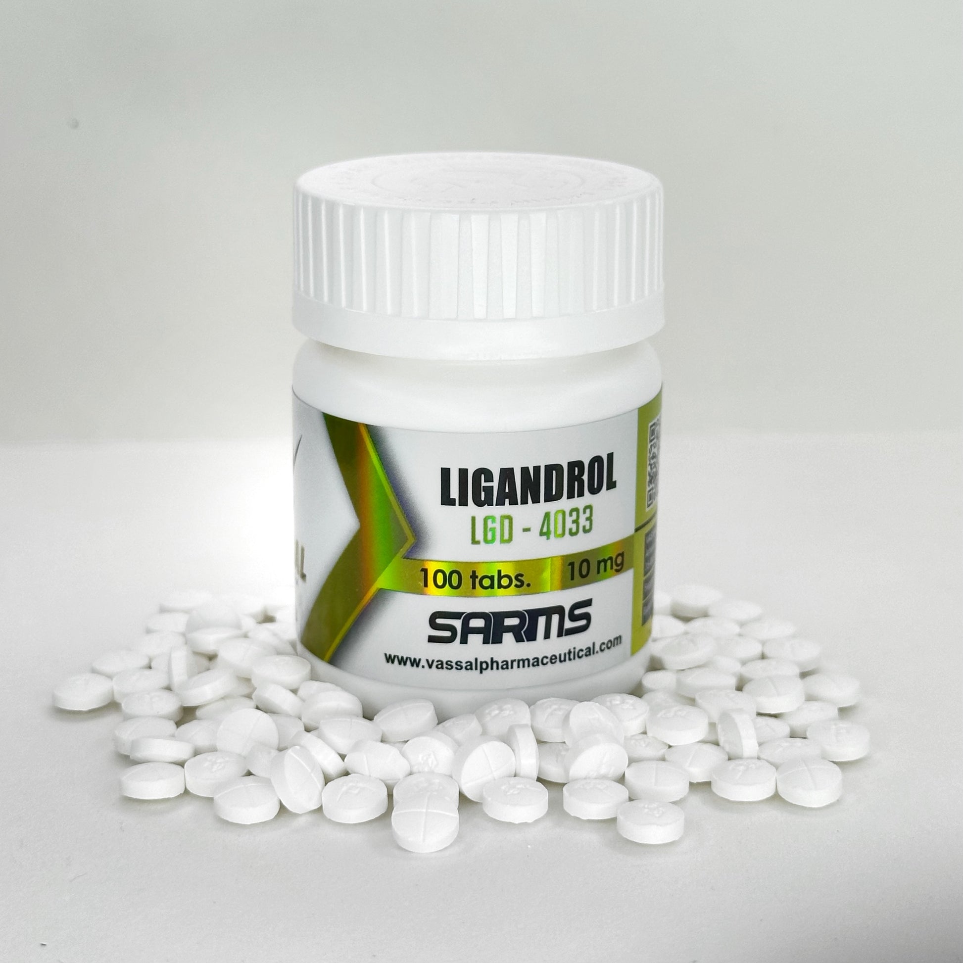 Ligandrol (LGD-4033) Vassal Pharmaceutical, 100 tabletas de 10 mg. El SARM más potente para ganar masa muscular y fuerza en su presentación más económica para el mercado mexicano.