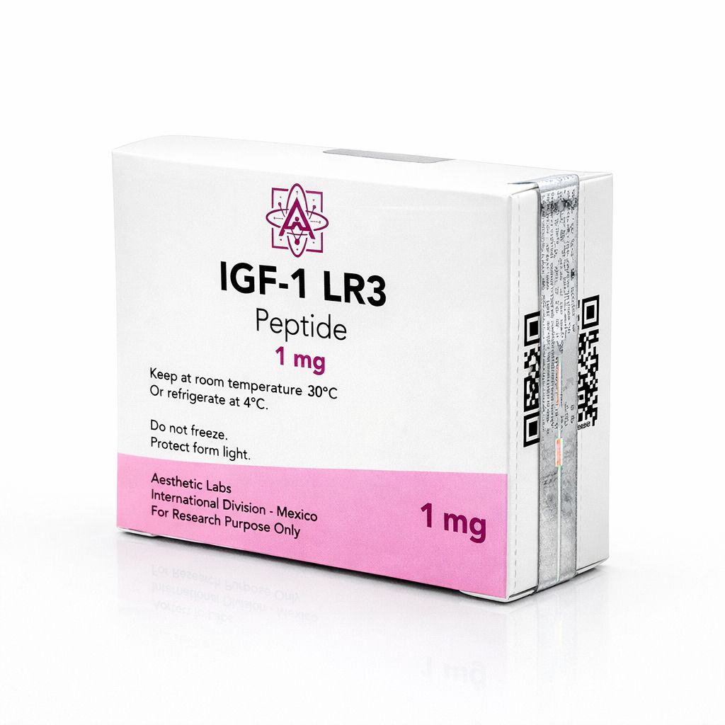 peptido IGF-1 LR3 99% pureza comprar en México péptido para regeneración celular y transformación corporal premium