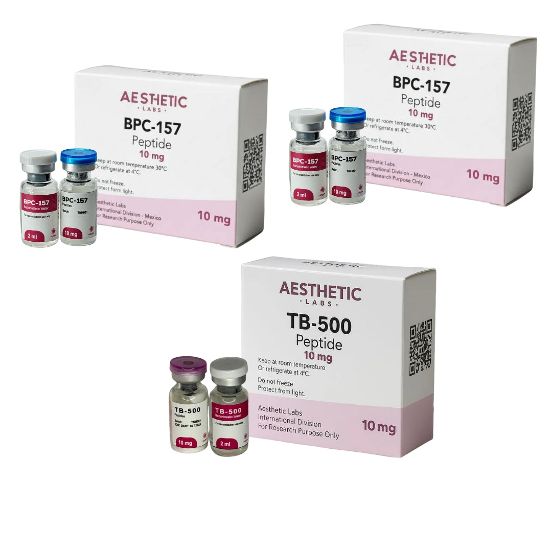 Stack BPC-157 + TB-500 Aesthetic Labs para movilidad armónica y bienestar estético – OnireBeauty.
