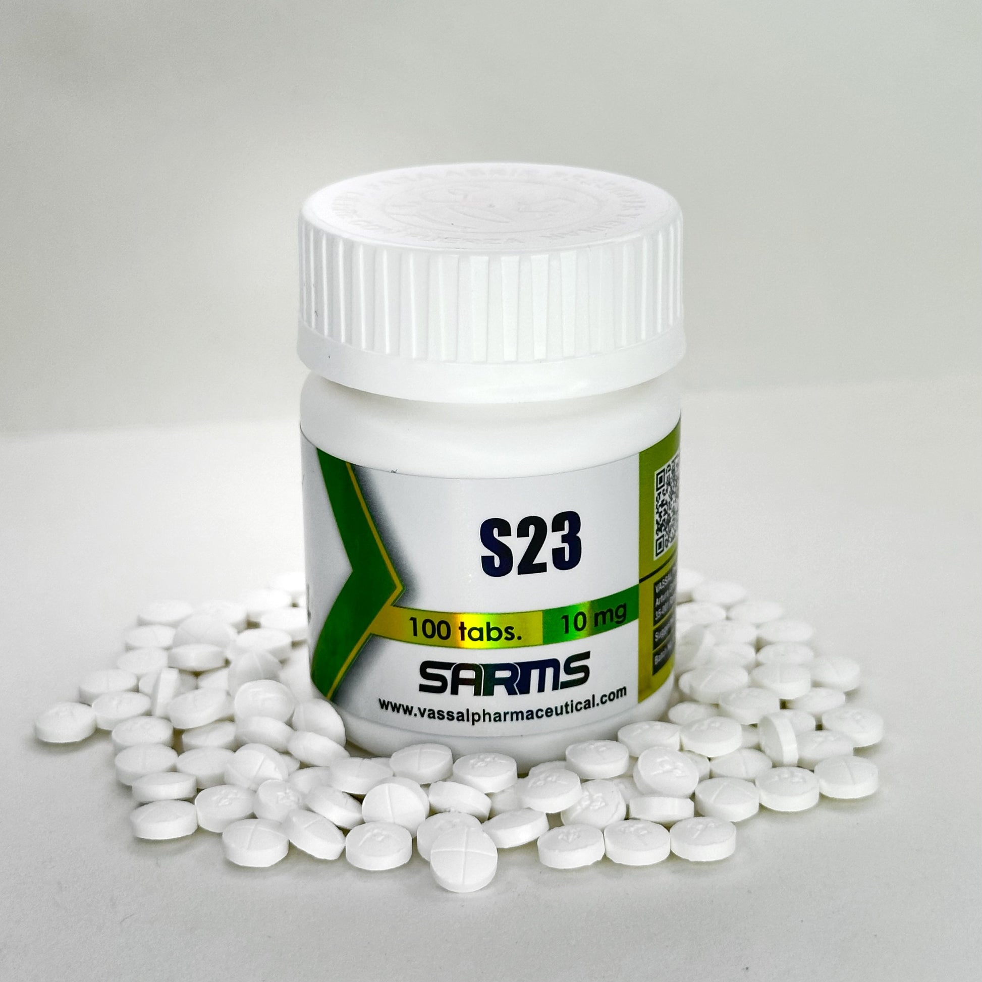 S23 Vassal Pharmaceutical, 100 tabletas de 10 mg. El SARM más potente para dureza y densidad muscular al mejor precio de México.