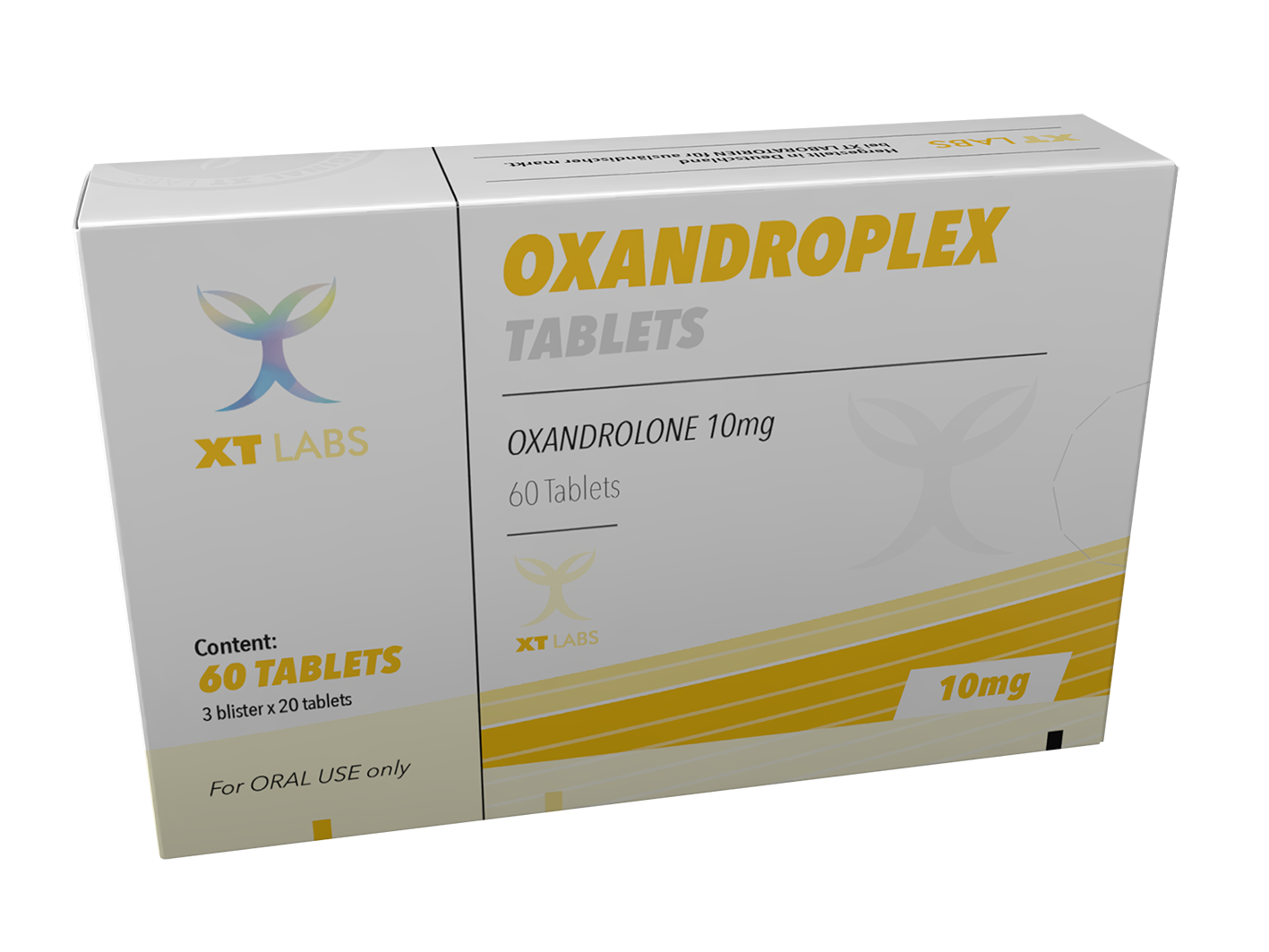 Oxandroplex XT Labs 10mg, 60 tabletas de oxandrolona original (Anavar), ideal para fuerza y definición muscular en hombres y mujeres, producto verificado en México.