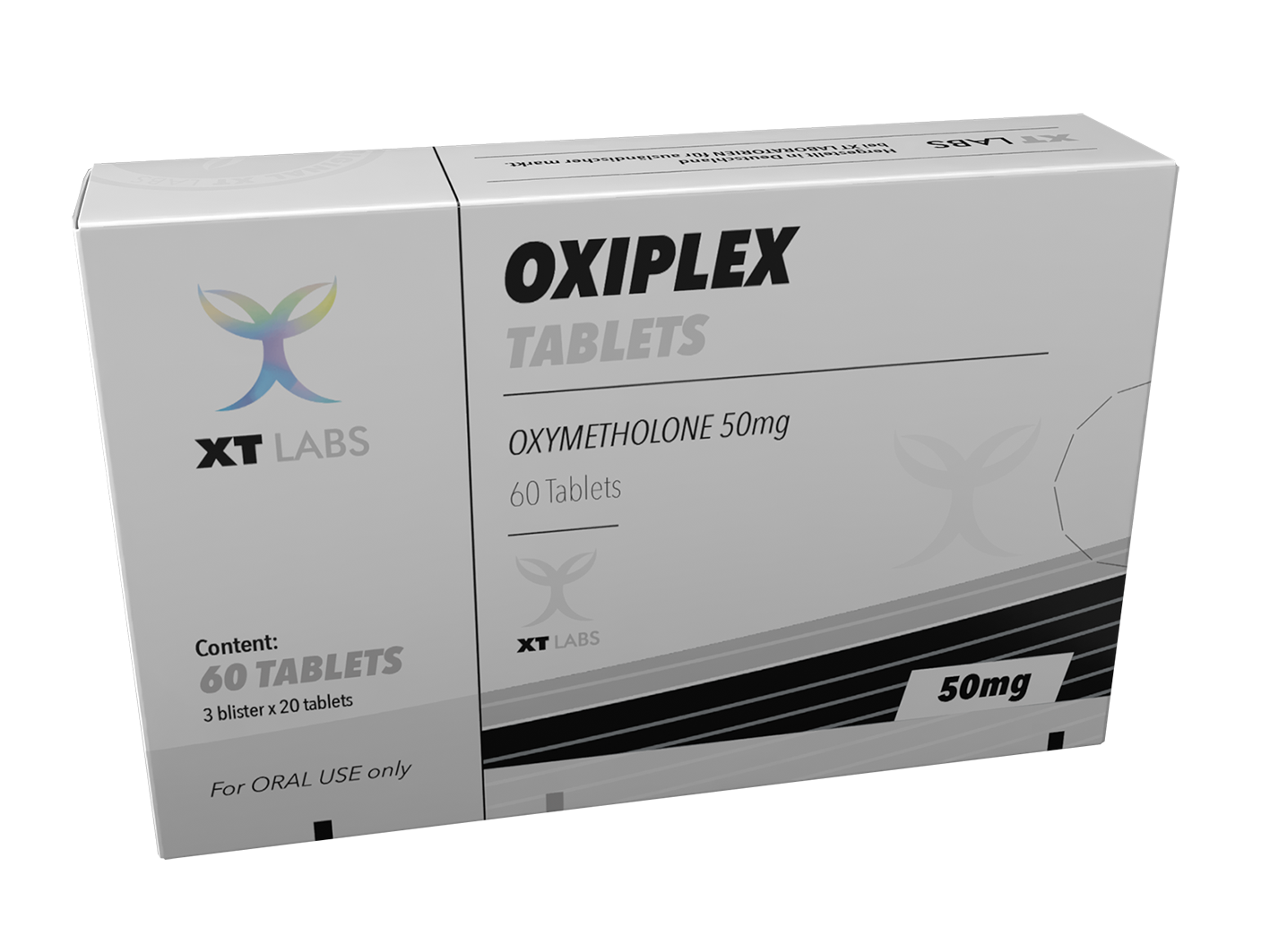 Oxiplex XT Labs 50mg, 60 tabletas de oximetolona original (Anadrol), el esteroide oral más potente para volumen masivo y fuerza extrema en México.